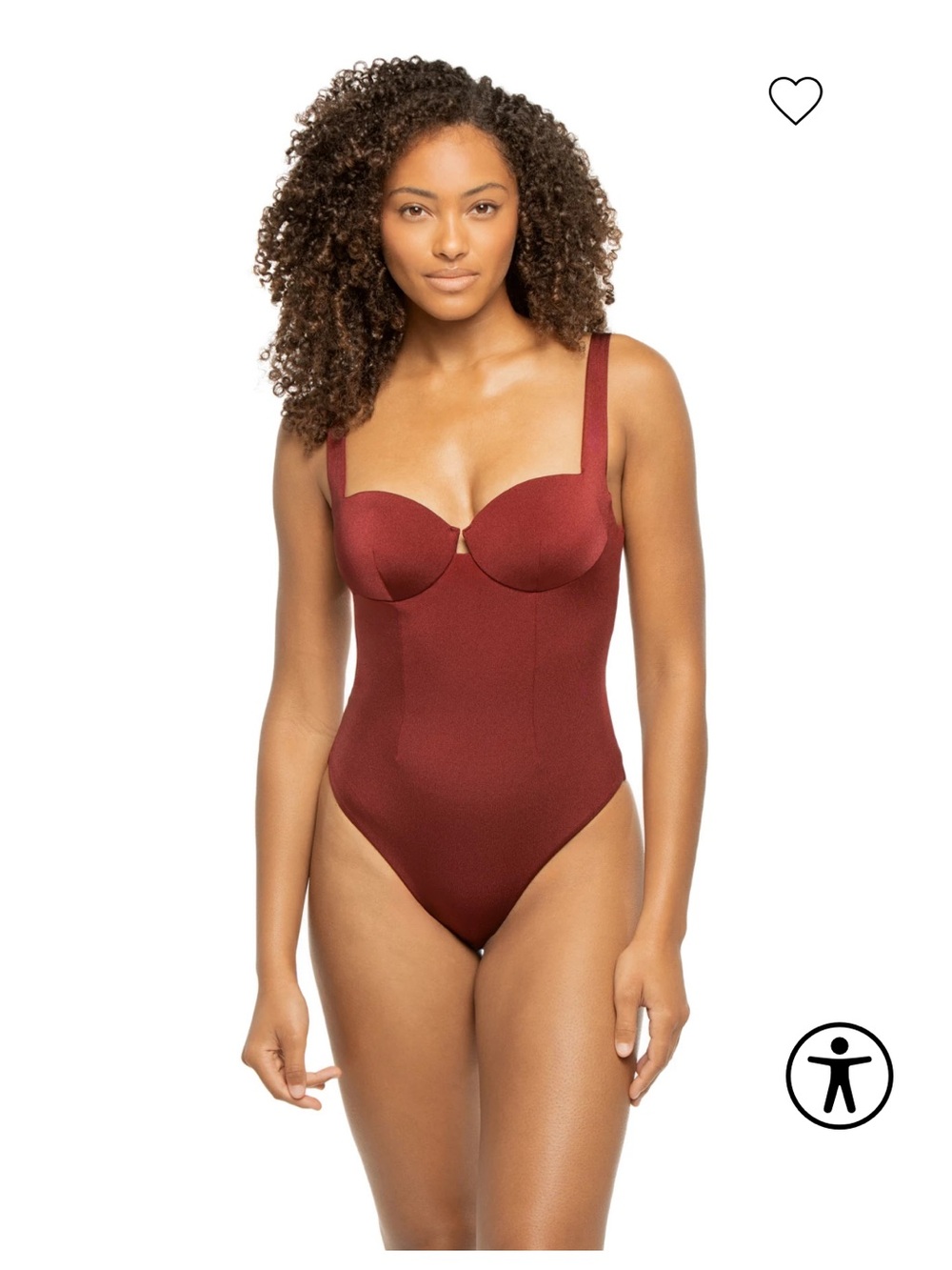 Onia.   Vida one piece swimsuit in beautiful Pomegranate color, size Large NWT